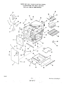 06 - Body parts for Roper Range 2354W0A from AppliancePartsPros.com