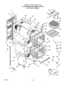 03 - Body parts for Roper Range 2035B0A from AppliancePartsPros.com