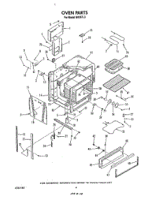 03 - Oven parts for Roper Range N9357L3 from AppliancePartsPros.com