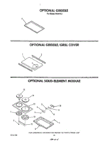 08 - Griddle , Griddle / Grill Cover parts for Roper Range N9357L3 from AppliancePartsPros.com