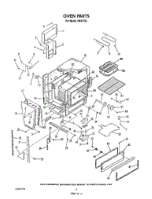 03 - Oven parts for Roper Range N9457L3 from AppliancePartsPros.com