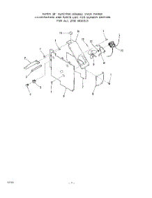06 - Control Panel parts for Roper Range 2733W0A from AppliancePartsPros.com