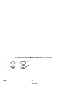 03 - Lit / Optional Porcelain Pan And Chro parts for Roper Range 2406W3A from AppliancePartsPros.com