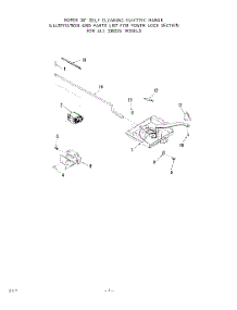 04 - Power Lock parts for Roper Range 2382W2A from AppliancePartsPros.com