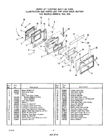 07 - Trim And Micro Mounting parts for Roper Range 2092B3A from AppliancePartsPros.com