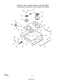 03 - Power Lock parts for Roper Range 2570B00 from AppliancePartsPros.com