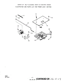 04 - Body parts for Roper Range 2570B00 from AppliancePartsPros.com