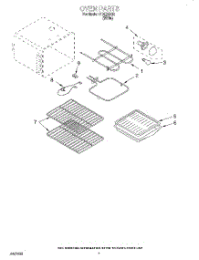 05 - Oven, Optional parts for Roper Range RDE22302 from AppliancePartsPros.com