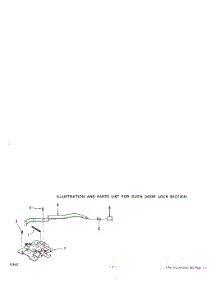 03 - Oven Door Lock parts for Roper Oven B9607X0 from AppliancePartsPros.com