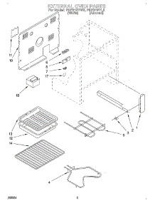 05 - External Oven, Optional parts for Roper Range FEP310YW2 from AppliancePartsPros.com