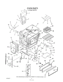 03 - Oven parts for Roper Range N9457X5 from AppliancePartsPros.com