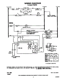 Wiring Diagram parts for Roper Range F7907W0 from AppliancePartsPros.com
