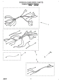 06 - Wiring Harness, Optional parts for Roper Range FES364BW0 from AppliancePartsPros.com