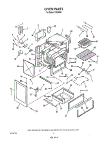 03 - Oven parts for Roper Range F9908B0 from AppliancePartsPros.com