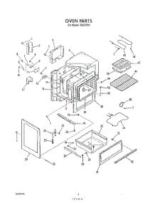 04 - Oven parts for Roper Range F5007W1 from AppliancePartsPros.com