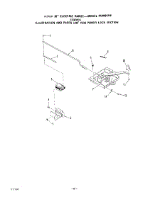 04 - Body parts for Roper Range 2336W0A from AppliancePartsPros.com