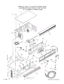 02 - Oven Door Lock parts for Roper Range 2075B1A from AppliancePartsPros.com