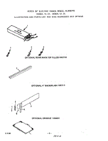 06 - Wire Harness , Rear Main Top Fille parts for Roper Range 2426W1A from AppliancePartsPros.com