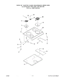 02 - Power Lock parts for Roper Range 2893W0A from AppliancePartsPros.com