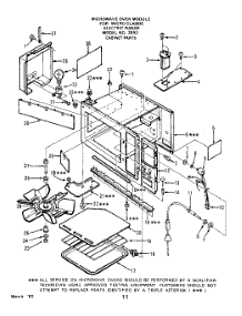 08 - Switches And Microwave parts for Roper Range 2893W0A from AppliancePartsPros.com