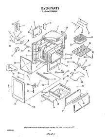 05 - Oven parts for Roper Range F9808W0 from AppliancePartsPros.com