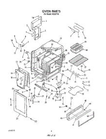 05 - Oven parts for Roper Range N9257X0 from AppliancePartsPros.com