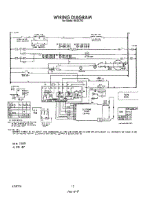 10 - Wiring Diagram parts for Roper Range N9257X0 from AppliancePartsPros.com