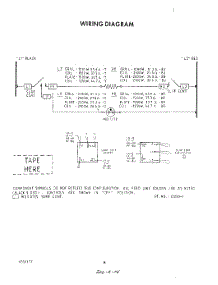 05 - Wiring Diagram parts for Roper Range N3257W1 from AppliancePartsPros.com