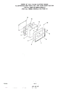 10 - Section parts for Roper Range 2364W2A from AppliancePartsPros.com