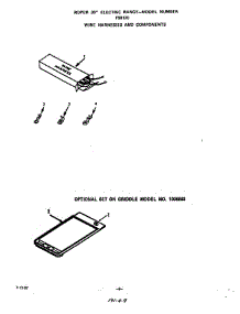 Wire Harness parts for Roper Range F5817W0 from AppliancePartsPros.com