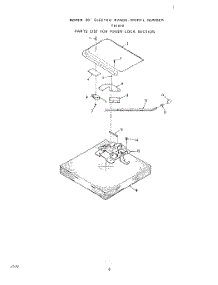 05 - Oven Door parts for Roper Range F9107W0 from AppliancePartsPros.com