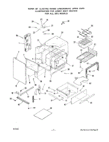 03 - Lower Body parts for Roper Range 2872W0A from AppliancePartsPros.com