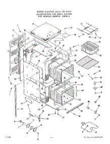 04 - Body parts for Roper Range 2065B0A from AppliancePartsPros.com