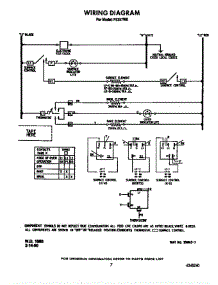 Wiring Diagram parts for Roper Range F5357W0 from AppliancePartsPros.com