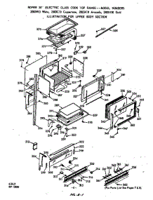 Upper Body parts for Roper Range 2883W10 from AppliancePartsPros.com