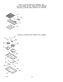 05 - Electric Grill Module, Electric parts for Roper Range 2141W1E from AppliancePartsPros.com