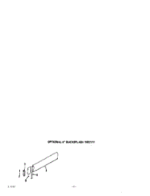 04 - Oven Door parts for Roper Range S7257X0 from AppliancePartsPros.com