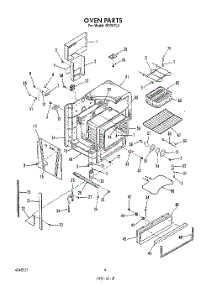 03 - Oven parts for Roper Range N9357L0 from AppliancePartsPros.com