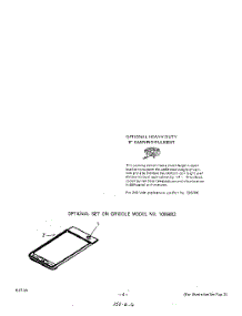 04 - Optional Equipment parts for Roper Range 2384W1A from AppliancePartsPros.com