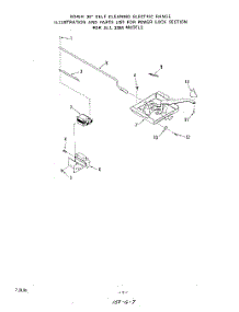 05 - Power Lock parts for Roper Range 2384W1A from AppliancePartsPros.com