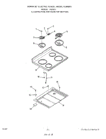 03 - Body parts for Roper Range F5757W0 from AppliancePartsPros.com