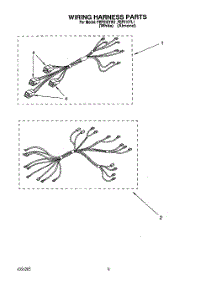 06 - Wiring Harness parts for Roper Range FEP310YW1 from AppliancePartsPros.com