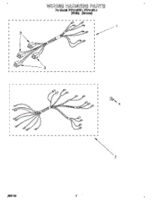 06 - Wiring Harness, Optional parts for Roper Range FEP310BW1 from AppliancePartsPros.com