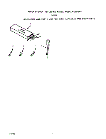 07 - Wire Harness parts for Roper Range D9757W2 from AppliancePartsPros.com