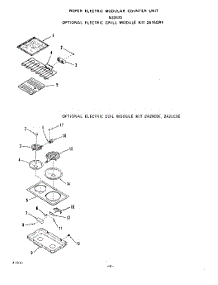 06 - Electric Grill , Electric Coil parts for Roper Range N3357W0 from AppliancePartsPros.com