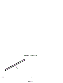 03 - Cabinet Trim Filler parts for Roper Oven B9608W0 from AppliancePartsPros.com