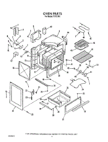 04 - Oven parts for Roper Range F9757W1 from AppliancePartsPros.com