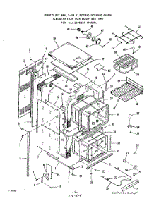 04 - Body , Lit / Optional parts for Roper Range 2075B2A from AppliancePartsPros.com