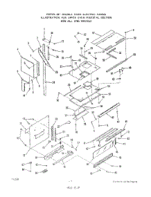 07 - Upper Oven Pedestal parts for Roper Range 2765W0A from AppliancePartsPros.com