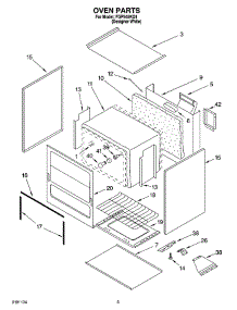 02 - Oven Parts parts for Roper Range FGP245KQ1 from AppliancePartsPros.com